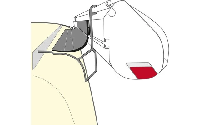 Fiamma Kit Rain Guard Van 4 Fiamma Kit Rain Guard Van - Image 2