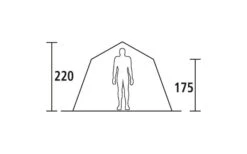 DWT Steilwandzelt Villa 6 -Camping Verkauf 56252 114514